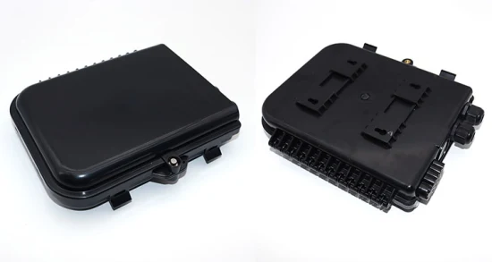 Scatola di distribuzione in fibra ottica per PC ABS nero 1X8